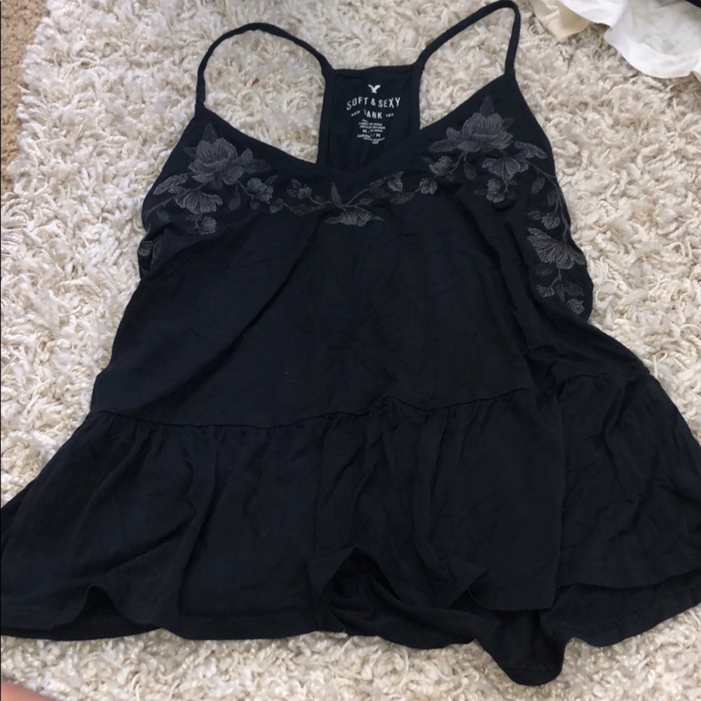 Super cute and soft American eagle top